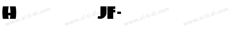HucklebuckJF字体转换