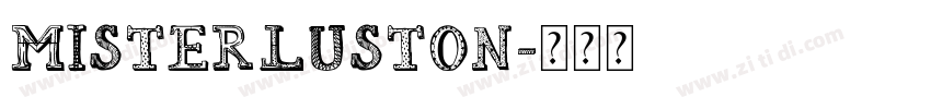 MisterLuston字体转换