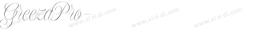GreezaPro字体转换