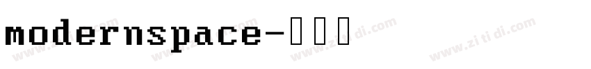 modernspace字体转换