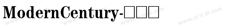 ModernCentury字体转换