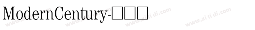 ModernCentury字体转换