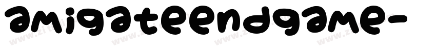 AmigateEndgame字体转换