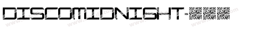 DiscoMidnight字体转换