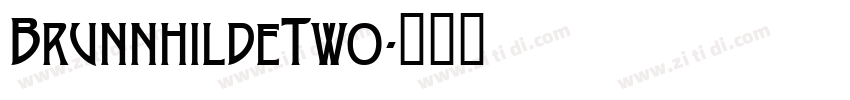 BrunnhildeTwo字体转换