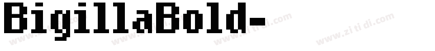 BigillaBold字体转换