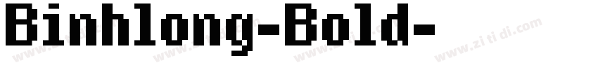 Binhlong-Bold字体转换
