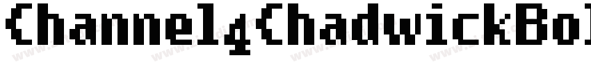 Channel4ChadwickBold字体转换