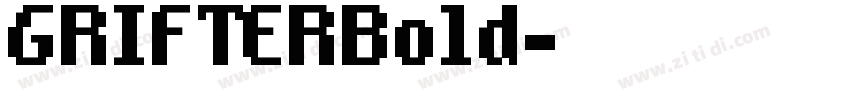 GRIFTERBold字体转换