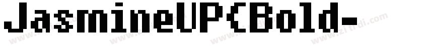 JasmineUPCBold字体转换