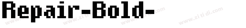 Repair-Bold字体转换