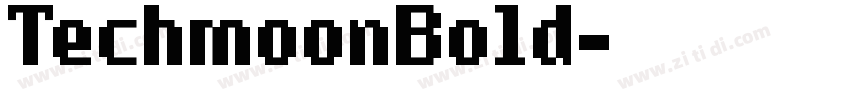 TechmoonBold字体转换