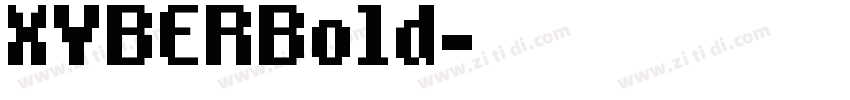 XYBERBold字体转换