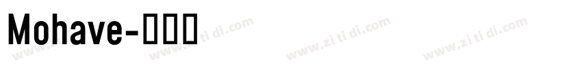 Mohave字体转换