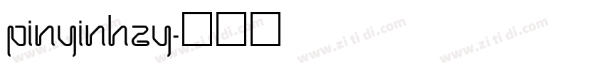 PinYinHZY字体转换