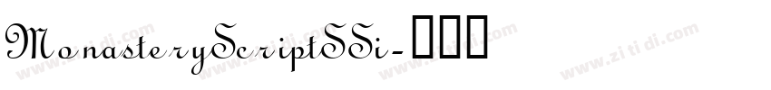 MonasteryScriptSSi字体转换