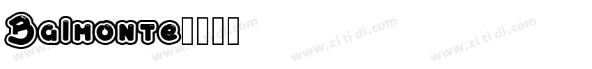 Balmonte字体转换