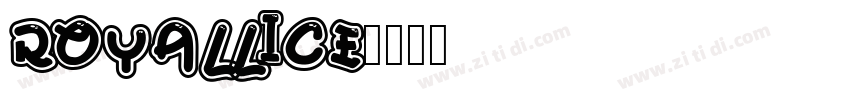ROYALLICE字体转换