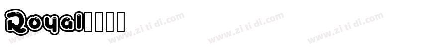 Royal字体转换