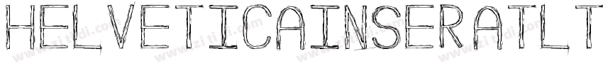 HelveticaInseratLTSt字体转换