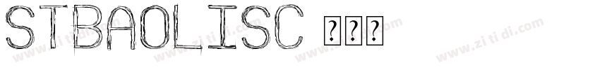 STBaoliSC字体转换