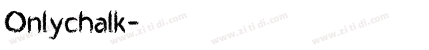 Onlychalk字体转换