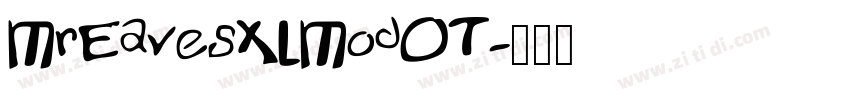 MrEavesXLModOT字体转换