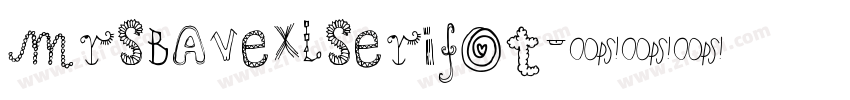 MrsBaveXLSerifoT字体转换