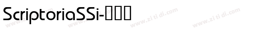ScriptoriaSSi字体转换