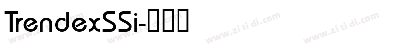 TrendexSSi字体转换