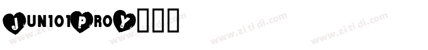 Jun101Pro字体转换