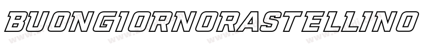 BuongiornoRastellino字体转换