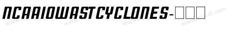 NCAAIowaStCyclones字体转换 NCAAIowaStCyclones字体转换