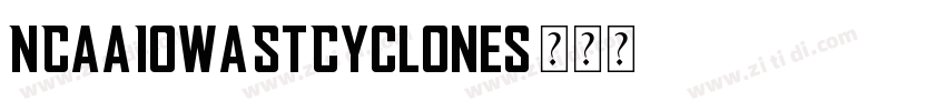 NCAAIowaStCyclones字体转换 NCAAIowaStCyclones字体转换