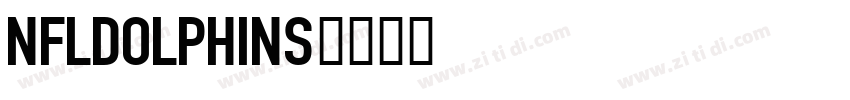 NFLDolphins字体转换