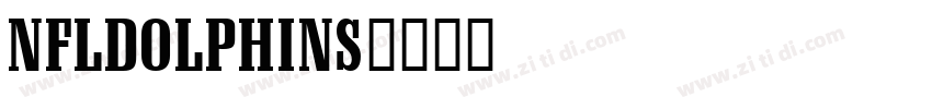 NFLDolphins字体转换