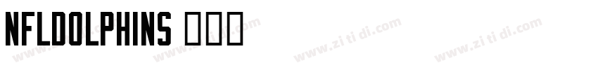 NFLDolphins字体转换