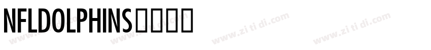 NFLDolphins字体转换