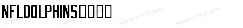 NFLDolphins字体转换