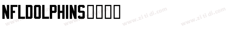 NFLDolphins字体转换