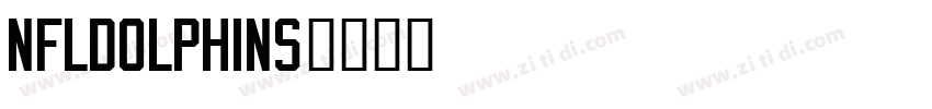 NFLDolphins字体转换