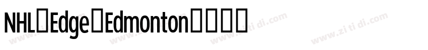 NHL_Edge_Edmonton字体转换