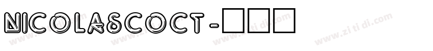 nicolascoct字体转换