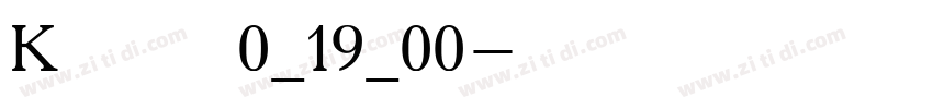 KSYPAIQOIP0_19_00字体转换