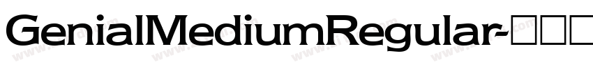 GenialMediumRegular字体转换 GenialMediumRegular字体转换