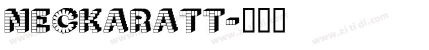 Neckaratt字体转换
