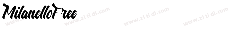 MilanelloFree字体转换
