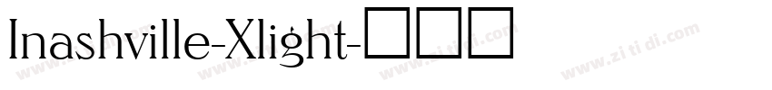 Inashville-Xlight字体转换