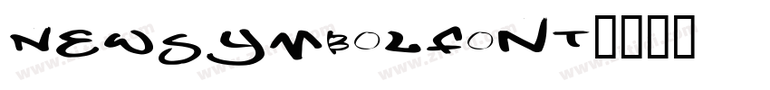 NewSymbolFont字体转换