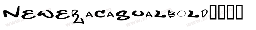 neweracasualbold字体转换